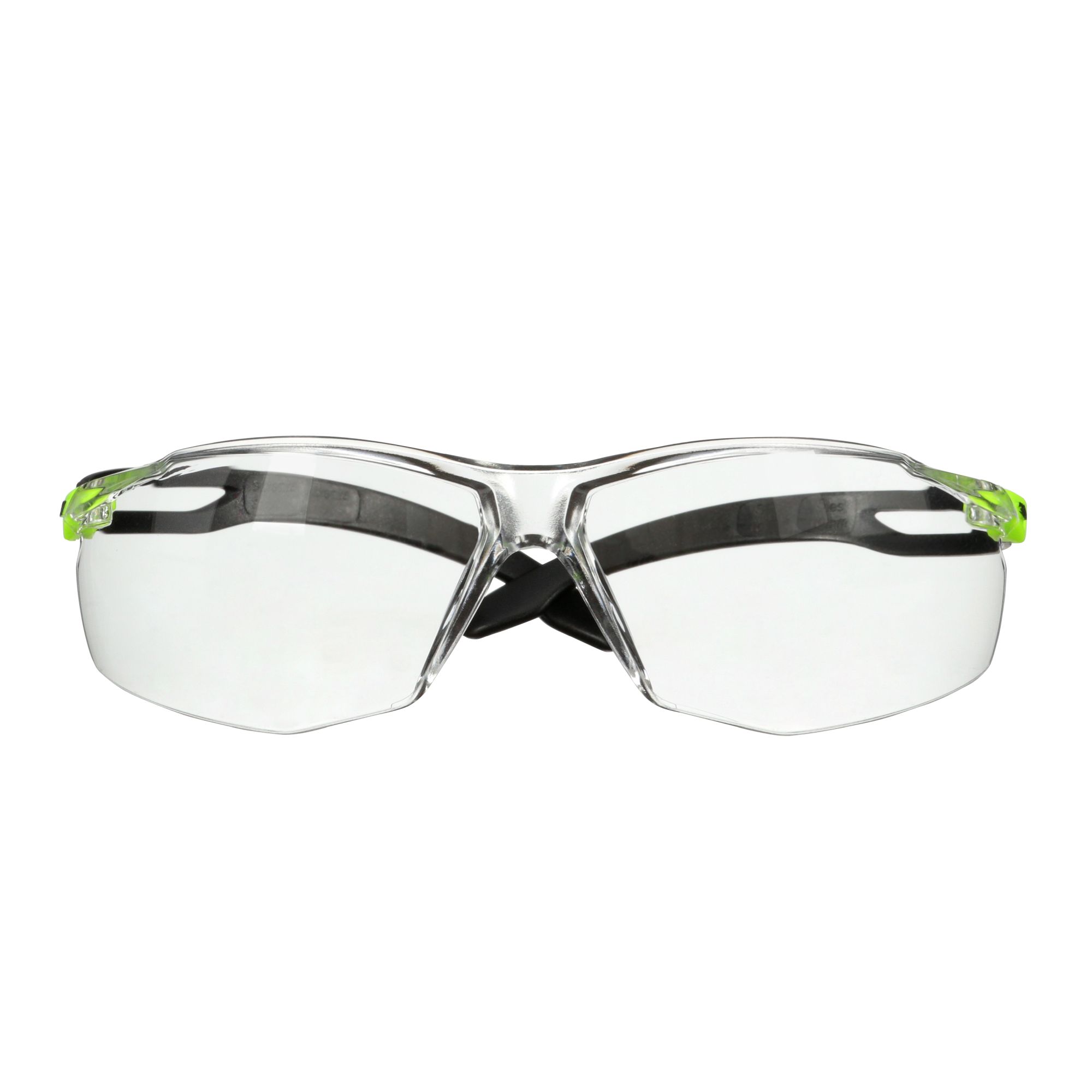 3M™ SecureFit™ 500 Gafas de seguridad, montura verde, recubrimiento antiempañante/antirrayaduras Scotchgard™ (K y N), lente incolora, SF501SGAF-GRN-EU, 20/caja