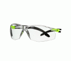 3M™ SecureFit™ 500 Gafas de seguridad, montura verde, recubrimiento antiempañante/antirrayaduras Scotchgard™ (K y N), lente incolora, SF501SGAF-GRN-EU, 20/caja