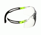 3M™ SecureFit™ 500 Gafas de seguridad, montura verde, recubrimiento antiempañante/antirrayaduras Scotchgard™ (K y N), lente incolora, SF501SGAF-GRN-EU, 20/caja