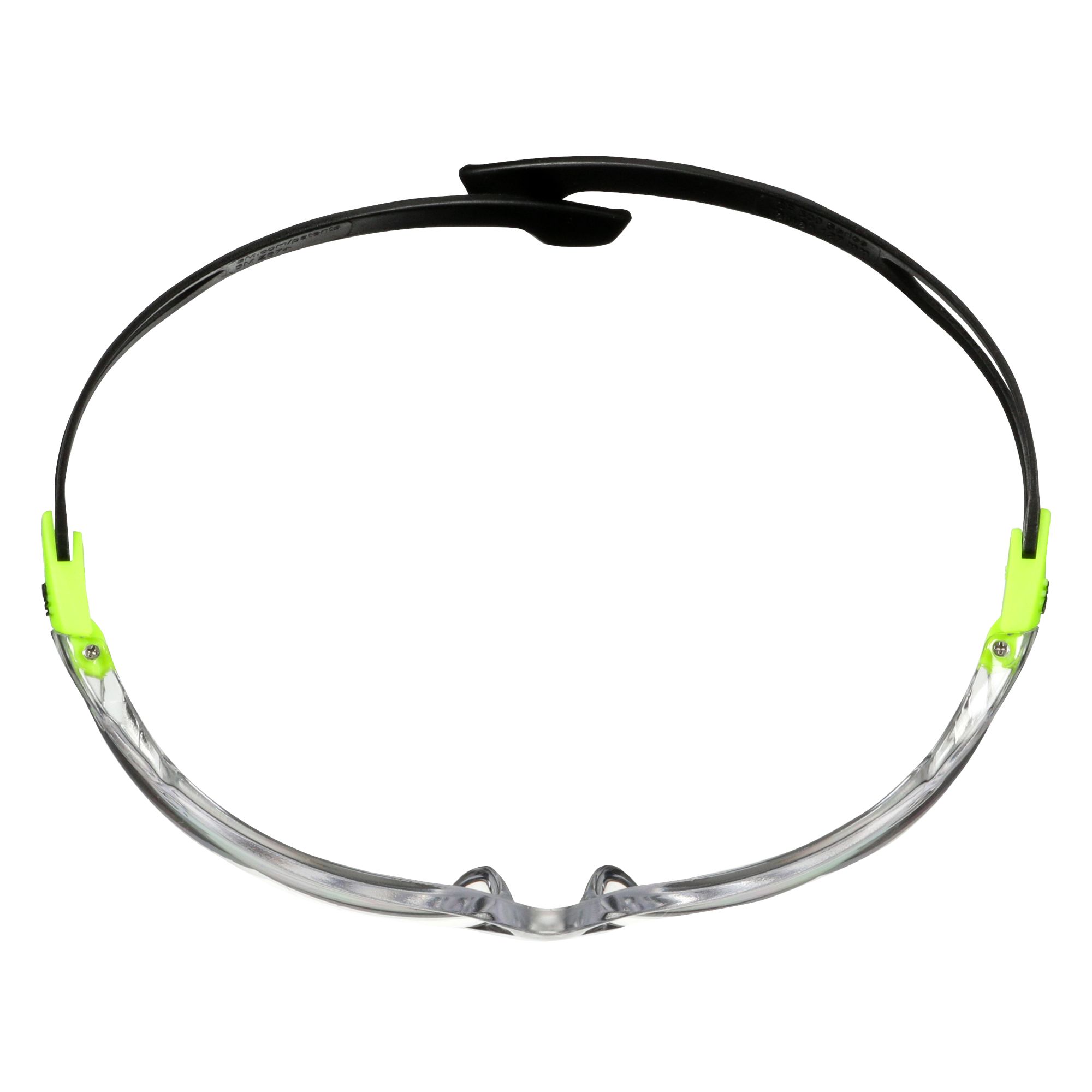 3M™ SecureFit™ 500 Gafas de seguridad, montura verde, recubrimiento antiempañante/antirrayaduras Scotchgard™ (K y N), lente incolora, SF501SGAF-GRN-EU, 20/caja
