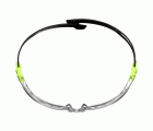 3M™ SecureFit™ 500 Gafas de seguridad, montura verde, recubrimiento antiempañante/antirrayaduras Scotchgard™ (K y N), lente incolora, SF501SGAF-GRN-EU, 20/caja