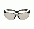 3M™ SecureFit™ 500 Gafas de seguridad, montura negra, recubrimiento antiempañante/antirrayaduras Scotchgard™ (K y N), lente gris claro para interior/exterior, SF507SGAF-BLK-EU, 20/caja