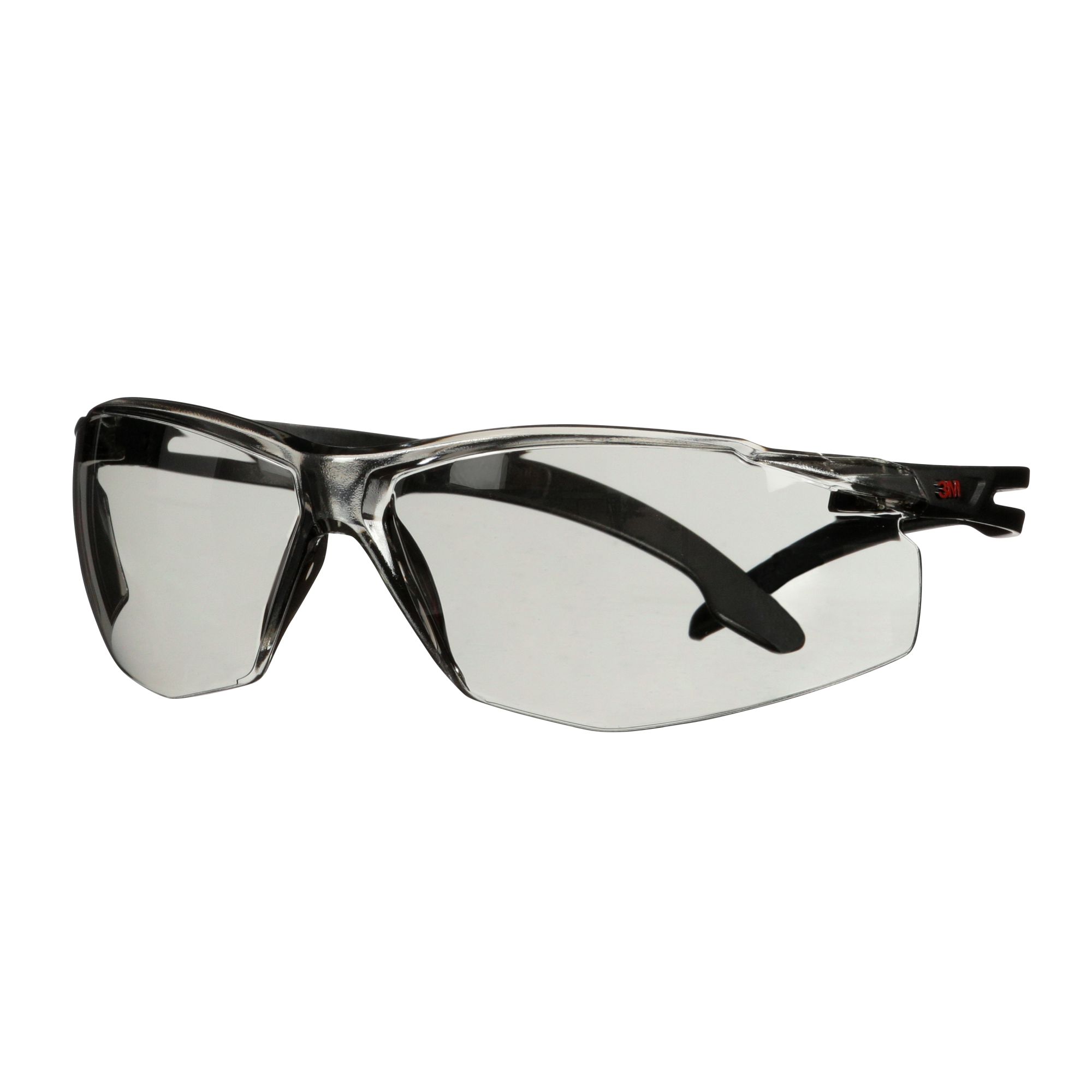 3M™ SecureFit™ 500 Gafas de seguridad, montura negra, recubrimiento antiempañante/antirrayaduras Scotchgard™ (K y N), lente gris claro para interior/exterior, SF507SGAF-BLK-EU, 20/caja