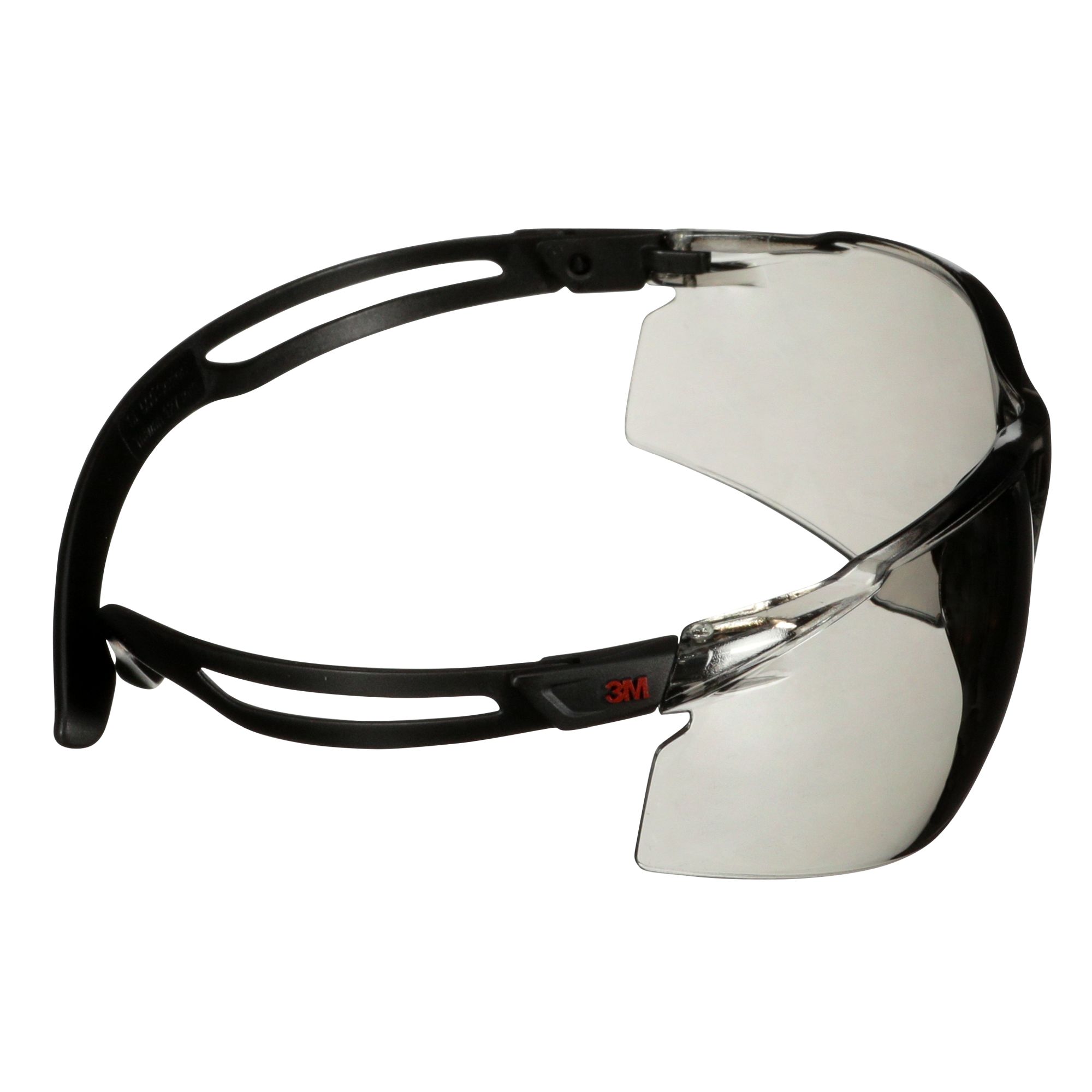 3M™ SecureFit™ 500 Gafas de seguridad, montura negra, recubrimiento antiempañante/antirrayaduras Scotchgard™ (K y N), lente gris claro para interior/exterior, SF507SGAF-BLK-EU, 20/caja