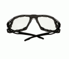 3M™ SecureFit™ 500 Gafas de seguridad, montura negra, espuma, recubrimiento antiempañante/antirrayaduras Scotchgard™ (K y N), lente incolora, SF501SGAF-BLK-FM-EU, 20/caja