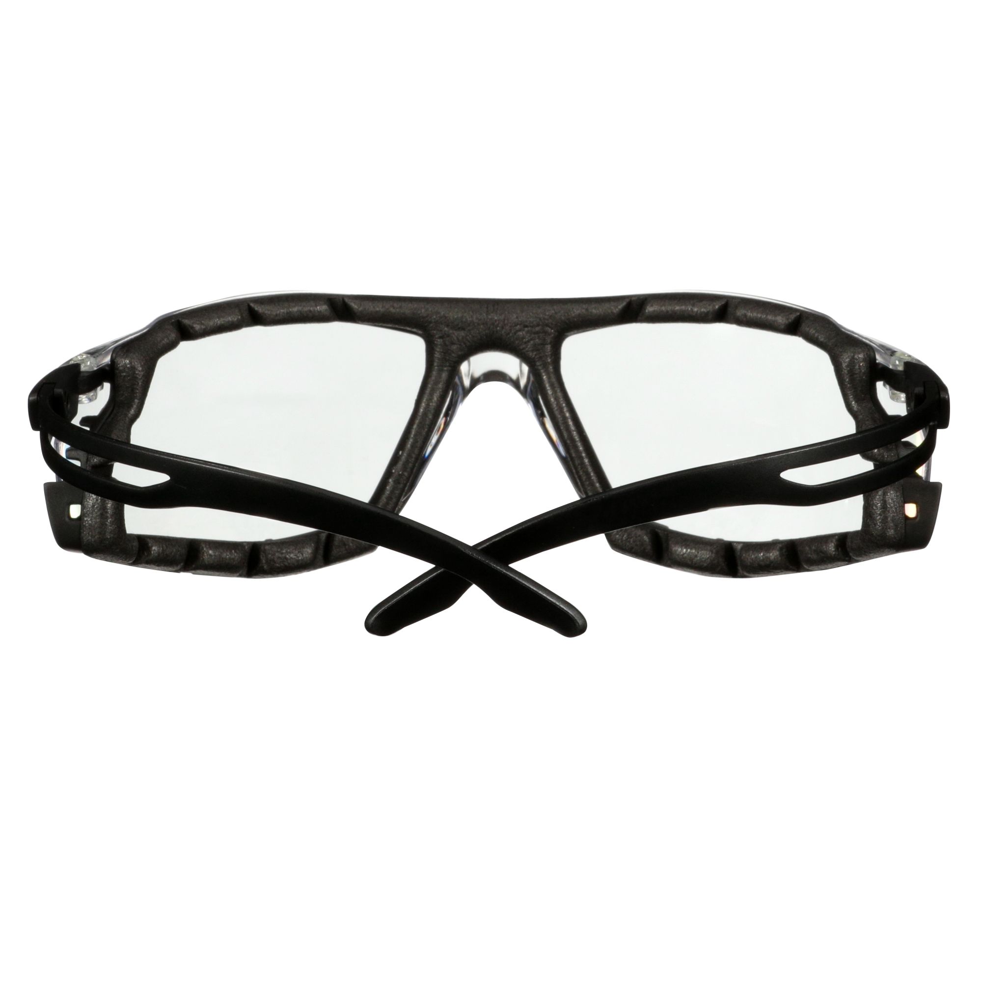 3M™ SecureFit™ 500 Gafas de seguridad, montura negra, espuma, recubrimiento antiempañante/antirrayaduras Scotchgard™ (K y N), lente incolora, SF501SGAF-BLK-FM-EU, 20/caja