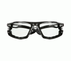 3M™ SecureFit™ 500 Gafas de seguridad, montura negra, espuma, recubrimiento antiempañante/antirrayaduras Scotchgard™ (K y N), lente incolora, SF501SGAF-BLK-FM-EU, 20/caja