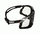 3M™ SecureFit™ 500 Gafas de seguridad, montura negra, espuma, recubrimiento antiempañante/antirrayaduras Scotchgard™ (K y N), lente incolora, SF501SGAF-BLK-FM-EU, 20/caja