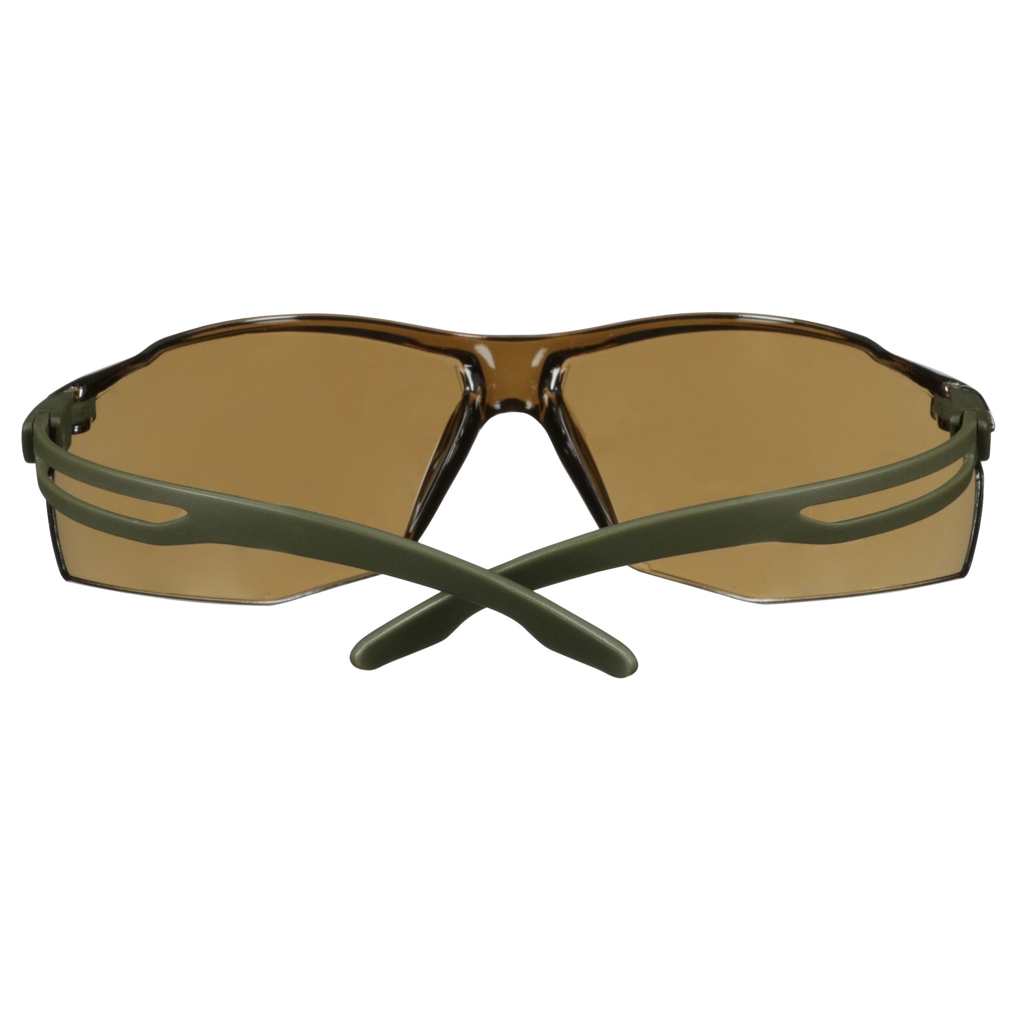 3M™ SecureFit™ 500 Gafas de seguridad, montura verde oscuro, recubrimiento antiempañante/antirrayaduras Scotchgard™ (K y N), lente marrón, SF505SGAF-DGR-EU, 20/caja