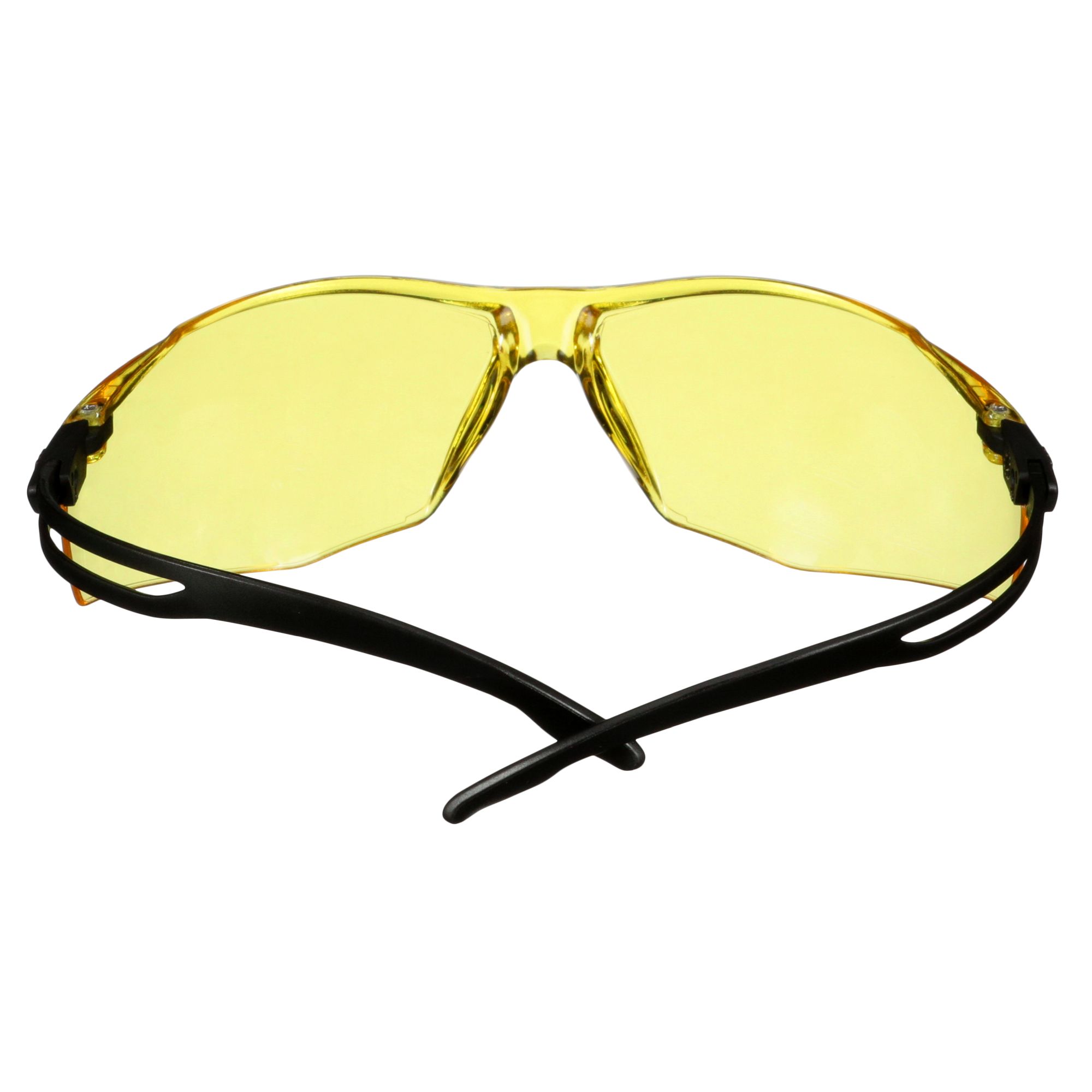 3M™ SecureFit™ 500 Gafas de seguridad, montura negra, recubrimiento antiempañante/antirrayaduras Scotchgard™ (K y N), lente ámbar, SF503SGAF-BLK-EU, 20/caja