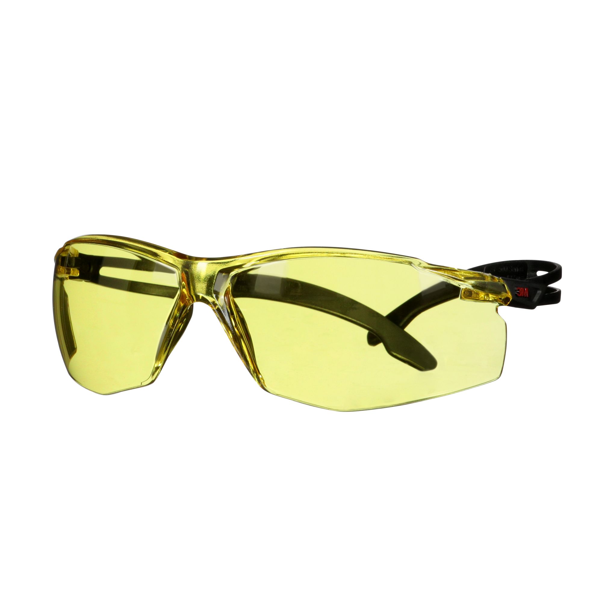 3M™ SecureFit™ 500 Gafas de seguridad, montura negra, recubrimiento antiempañante/antirrayaduras Scotchgard™ (K y N), lente ámbar, SF503SGAF-BLK-EU, 20/caja