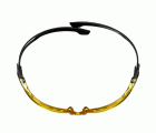 3M™ SecureFit™ 500 Gafas de seguridad, montura negra, recubrimiento antiempañante/antirrayaduras Scotchgard™ (K y N), lente ámbar, SF503SGAF-BLK-EU, 20/caja