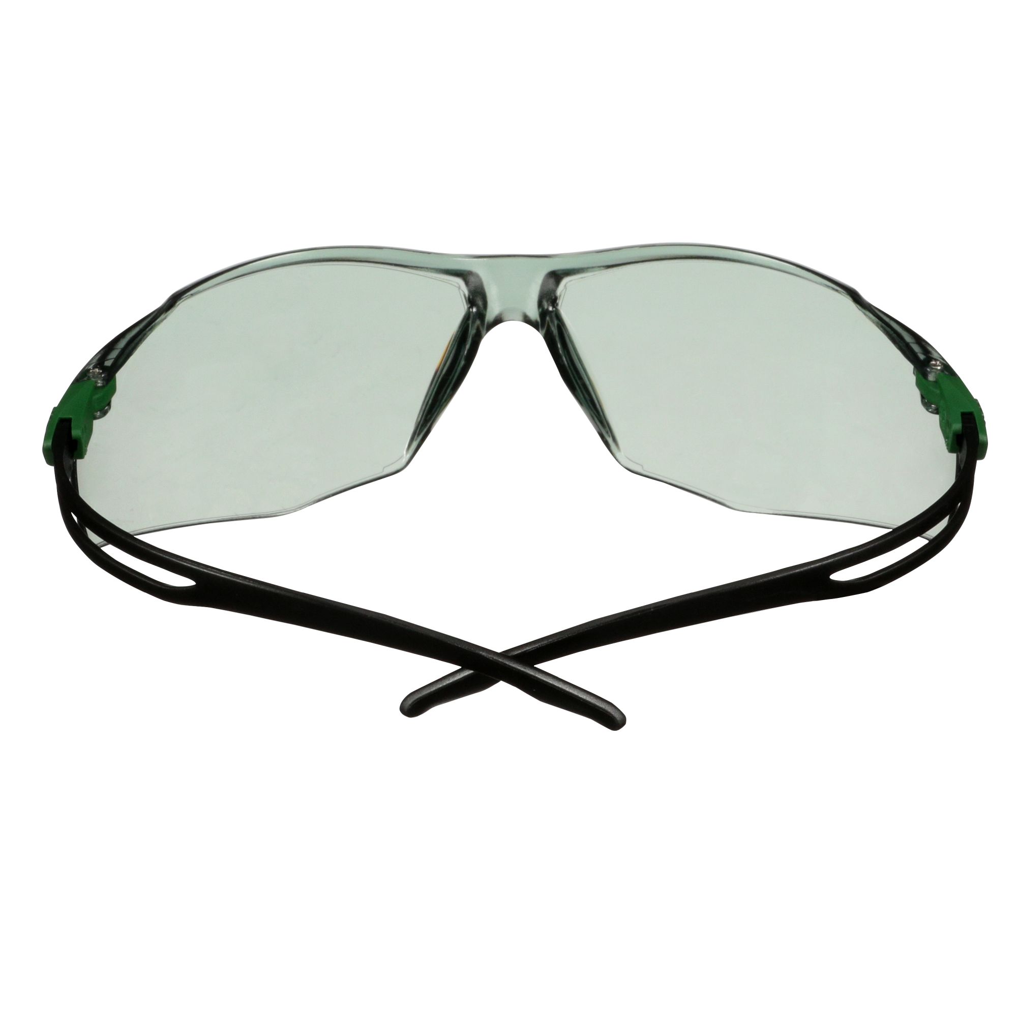 3M™ SecureFit™ 500 Gafas de seguridad, montura verde/negro, recubrimiento antirrayaduras+ (K), lente gris IR 1.7, SF517ASP-GRN-EU, 20/caja