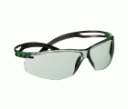 3M™ SecureFit™ 500 Gafas de seguridad, montura verde/negro, recubrimiento antirrayaduras+ (K), lente gris IR 1.7, SF517ASP-GRN-EU, 20/caja