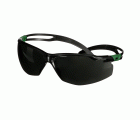 3M™ SecureFit™ 500 Gafas de seguridad, montura verde/negro, recubrimiento antirrayaduras+ (K), lente gris IR 5.0, SF550ASP-GRN-EU, 20/caja