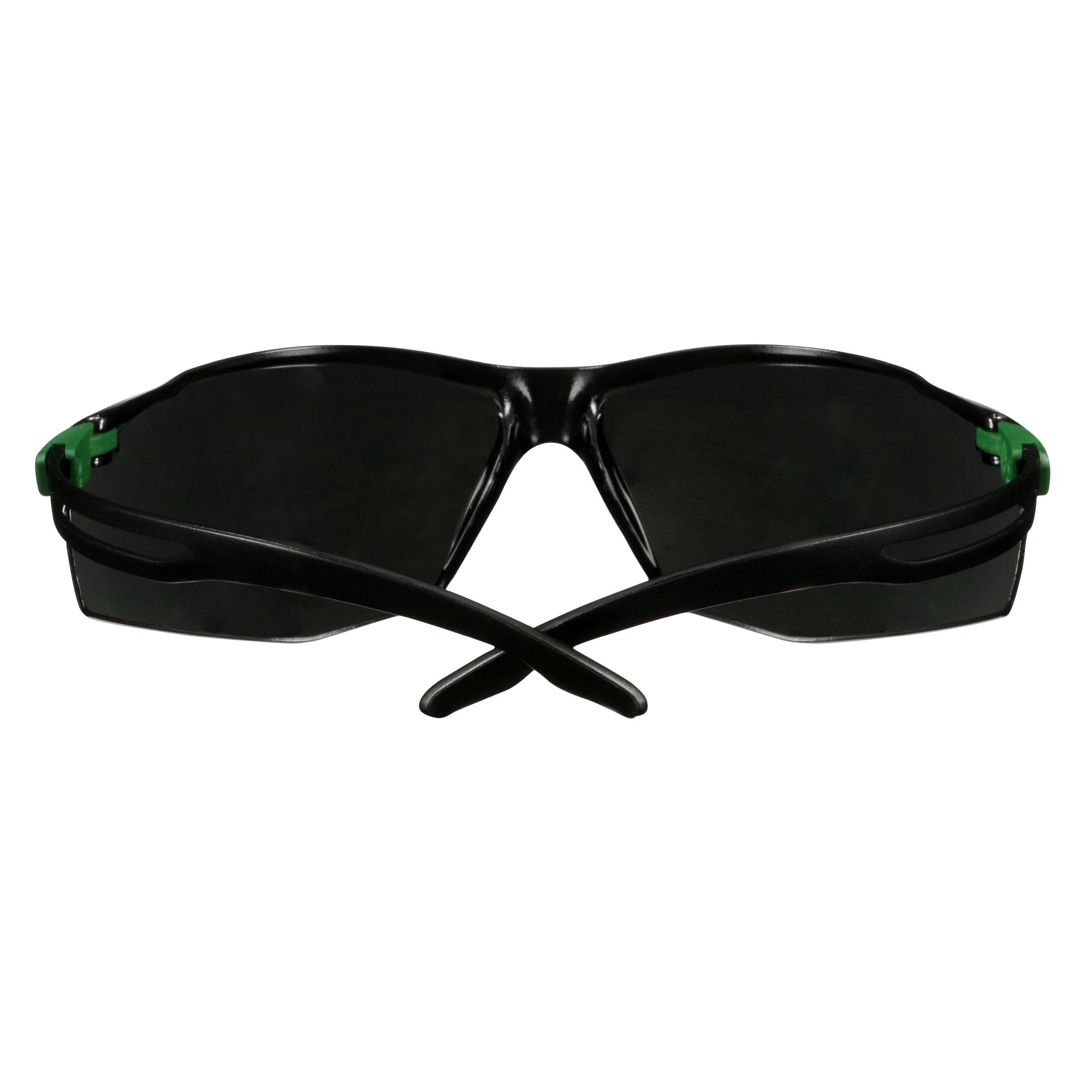 3M™ SecureFit™ 500 Gafas de seguridad, montura verde/negro, recubrimiento antirrayaduras+ (K), lente gris IR 5.0, SF550ASP-GRN-EU, 20/caja