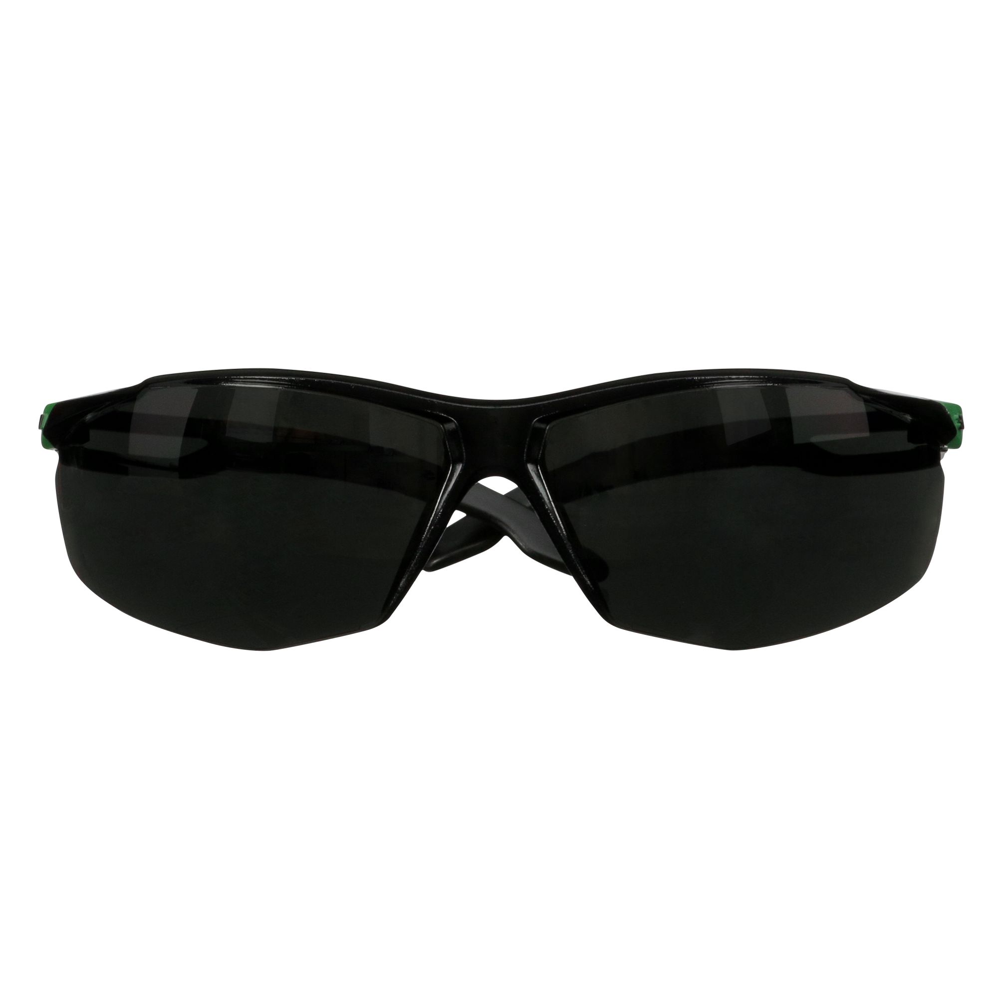 3M™ SecureFit™ 500 Gafas de seguridad, montura verde/negro, recubrimiento antirrayaduras+ (K), lente gris IR 5.0, SF550ASP-GRN-EU, 20/caja