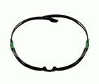 3M™ SecureFit™ 500 Gafas de seguridad, montura verde/negro, recubrimiento antirrayaduras+ (K), lente gris IR 5.0, SF550ASP-GRN-EU, 20/caja