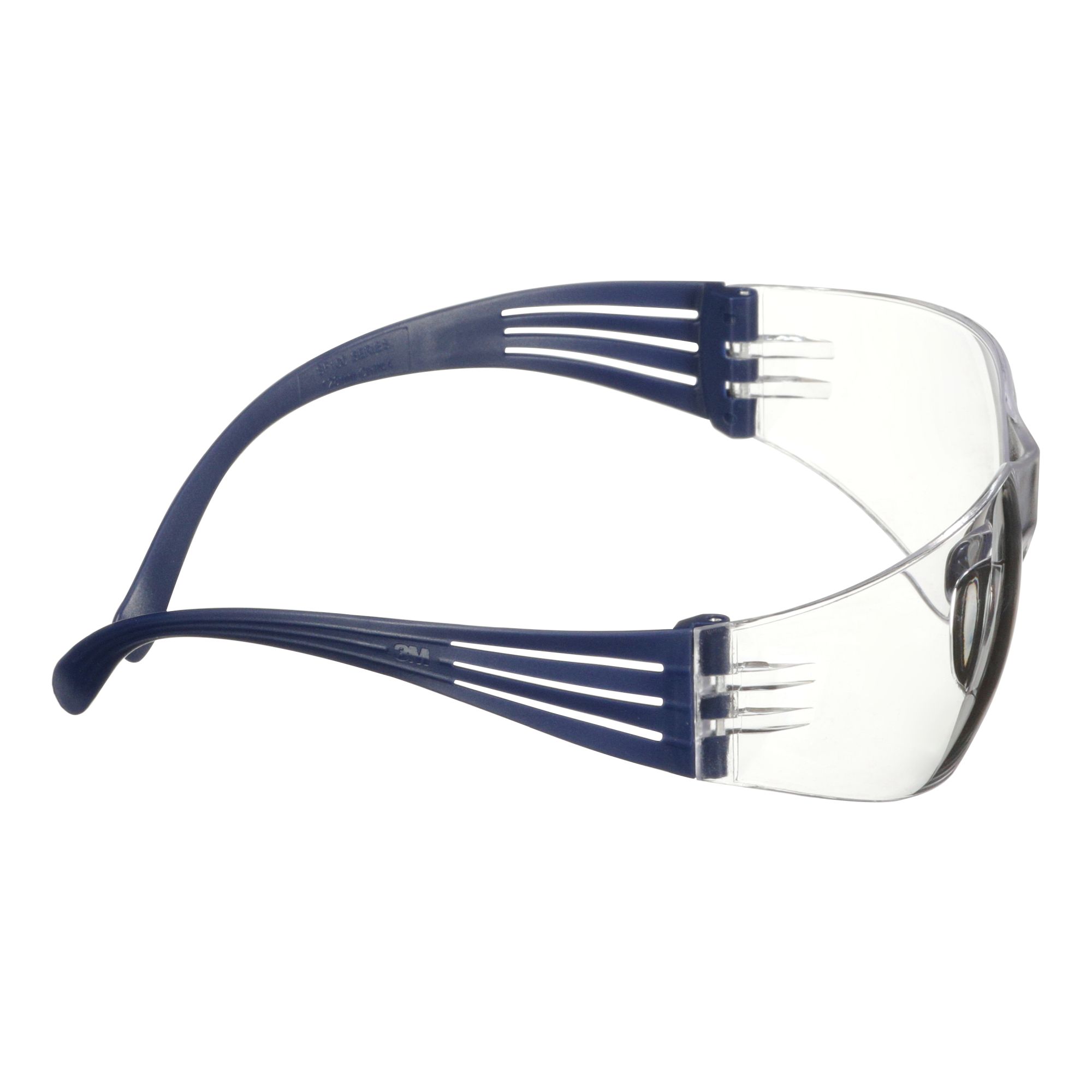 3M™ SecureFit™ 100 Gafas de seguridad, montura azul, recubrimiento antirrayaduras/antiempañante, lente incolora, SF101AF-BLU-EU, 20/caja