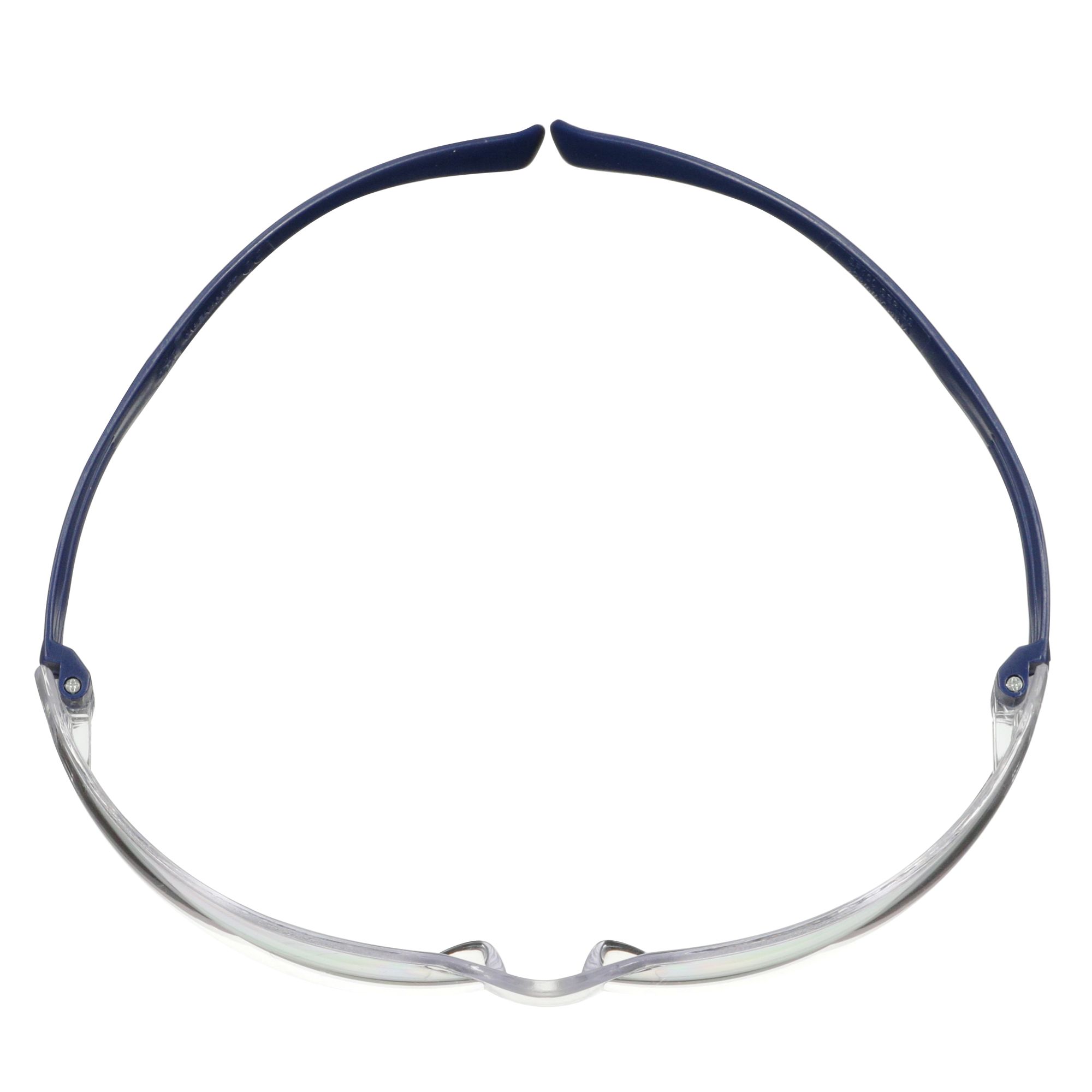 3M™ SecureFit™ 100 Gafas de seguridad, montura azul, recubrimiento antirrayaduras/antiempañante, lente incolora, SF101AF-BLU-EU, 20/caja