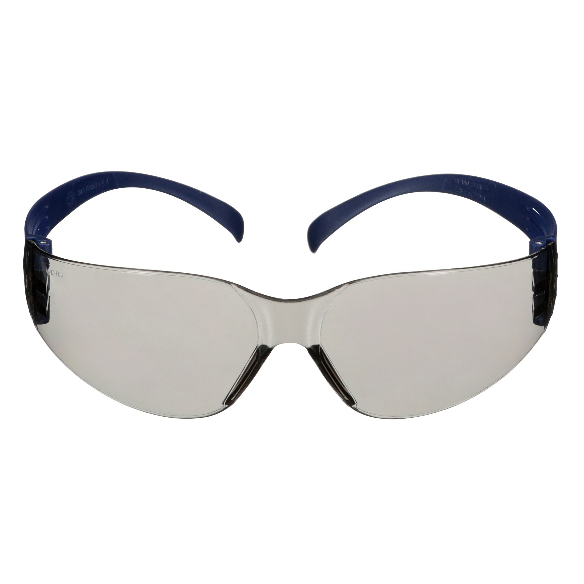 3M™ SecureFit™ 100 Gafas de seguridad, montura azul, antirrayaduras/antiempañante, lente gris claro para interior/exterior, SF107AF-BLU-EU, 20/caja
