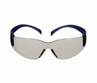 3M™ SecureFit™ 100 Gafas de seguridad, montura azul, antirrayaduras/antiempañante, lente gris claro para interior/exterior, SF107AF-BLU-EU, 20/caja