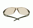 3M™ SecureFit™ 500 Gafas de seguridad, montura verde oscuro, recubrimiento antiempañante/antirrayaduras Scotchgard™ (K y N), lente marrón claro, SF528SGAF-DGR-EU, 20/caja