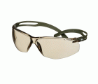3M™ SecureFit™ 500 Gafas de seguridad, montura verde oscuro, recubrimiento antiempañante/antirrayaduras Scotchgard™ (K y N), lente marrón claro, SF528SGAF-DGR-EU, 20/caja