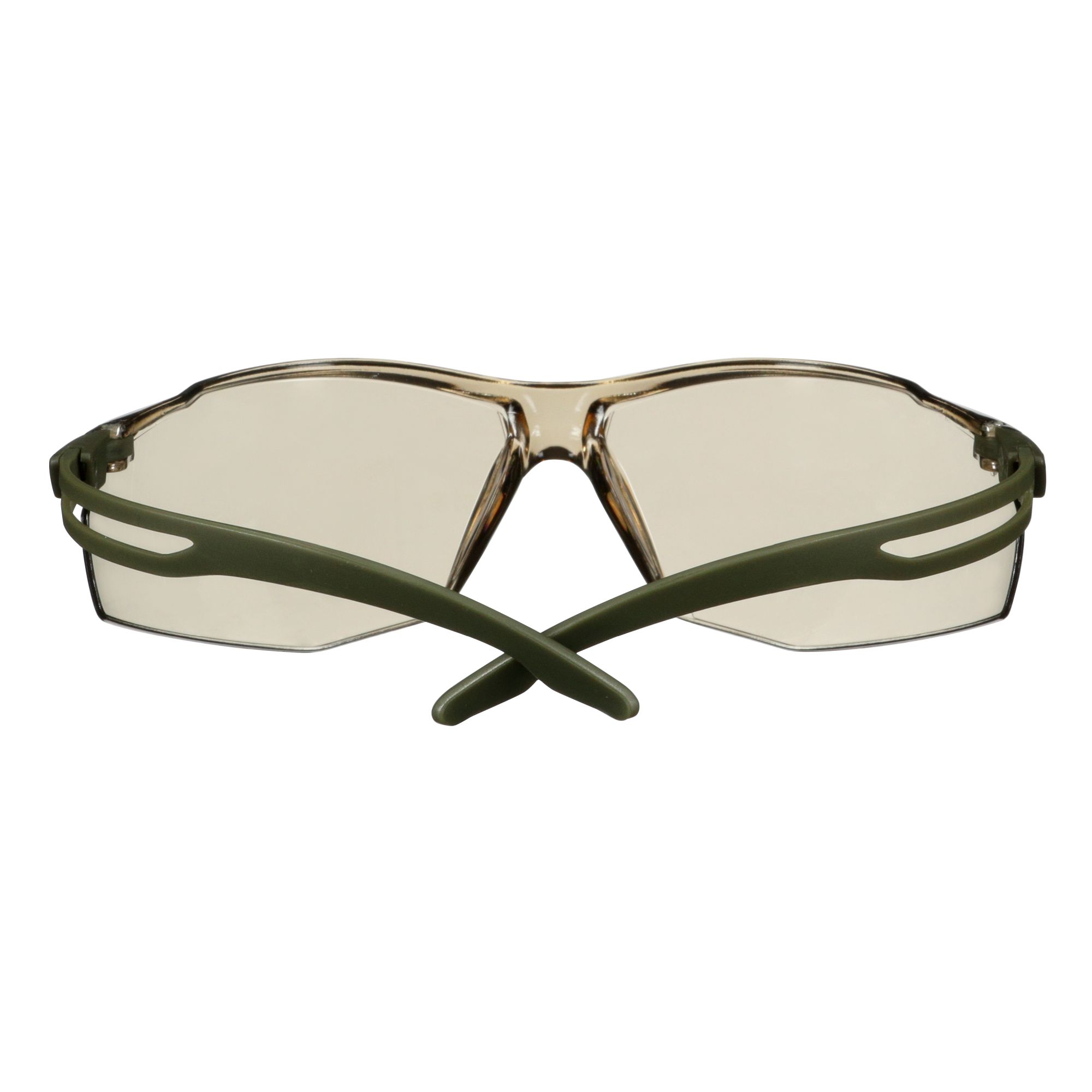 3M™ SecureFit™ 500 Gafas de seguridad, montura verde oscuro, recubrimiento antiempañante/antirrayaduras Scotchgard™ (K y N), lente marrón claro, SF528SGAF-DGR-EU, 20/caja