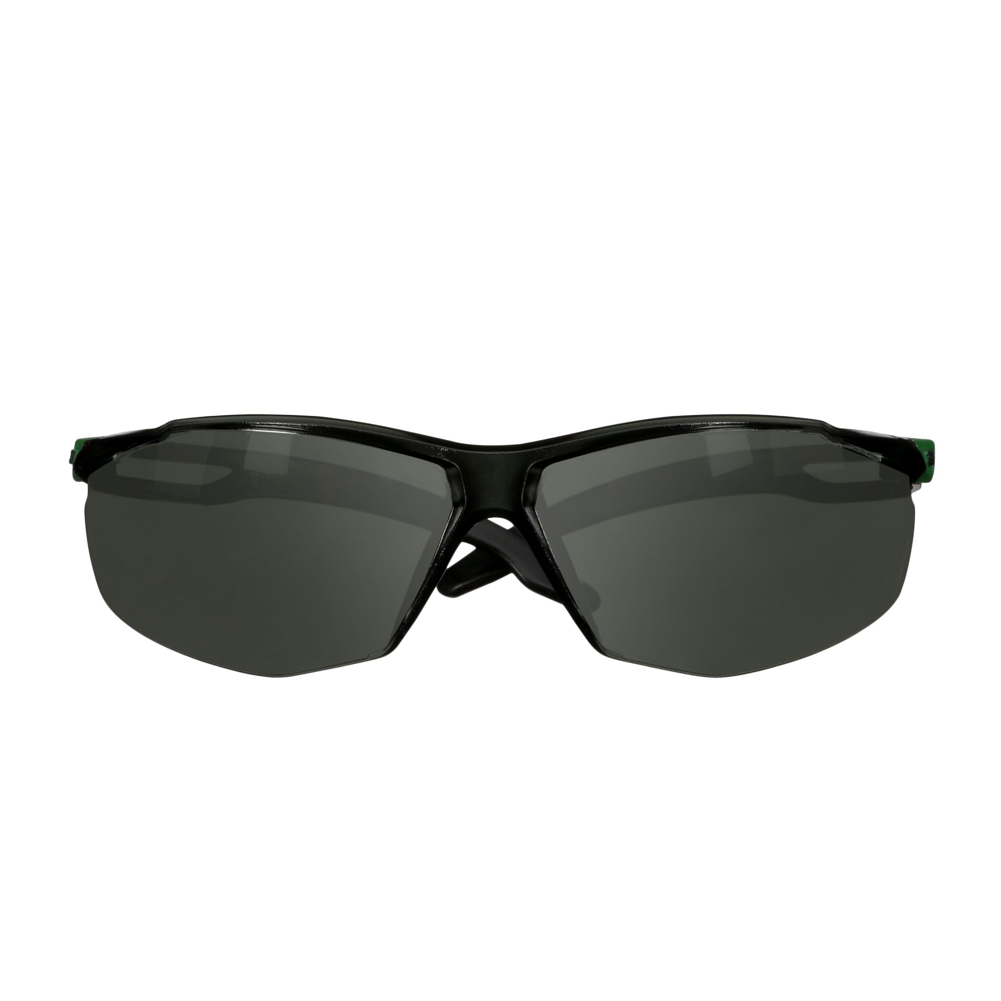 3M™ SecureFit™ 500 Gafas de seguridad, montura verde/negro, recubrimiento antirrayaduras+ (K), lente gris IR 3.0, SF530ASP-GRN-EU, 20/caja