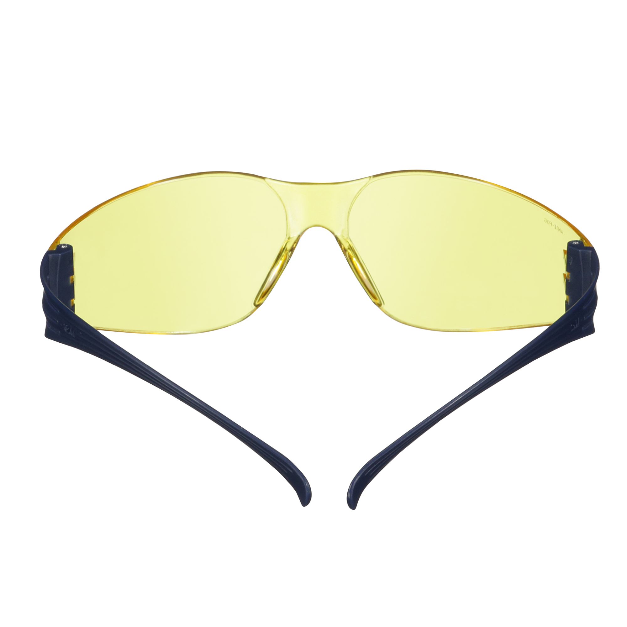 3M™ SecureFit™ 100 Gafas de seguridad, montura azul, recubrimiento antirrayaduras/antiempañante, lente ámbar, SF103AF-BLU-EU, 20/caja