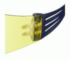 3M™ SecureFit™ 100 Gafas de seguridad, montura azul, recubrimiento antirrayaduras/antiempañante, lente ámbar, SF103AF-BLU-EU, 20/caja