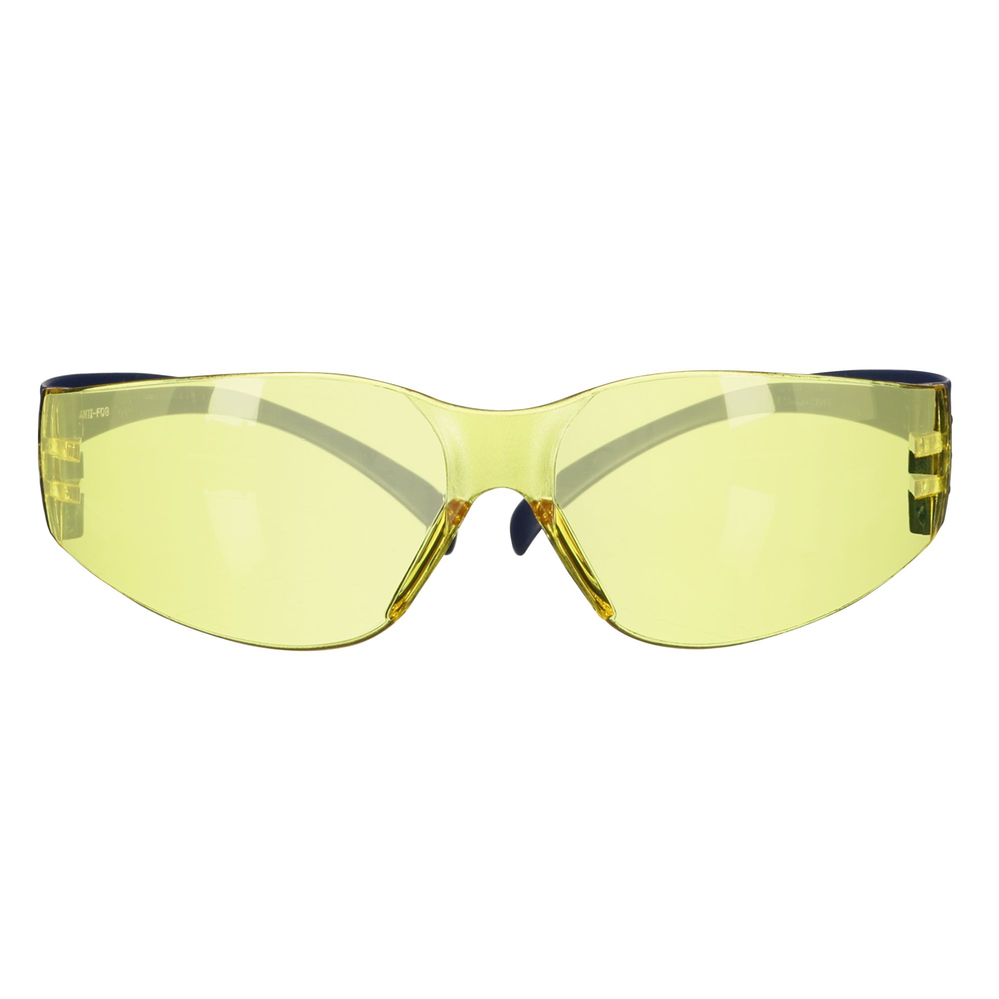 3M™ SecureFit™ 100 Gafas de seguridad, montura azul, recubrimiento antirrayaduras/antiempañante, lente ámbar, SF103AF-BLU-EU, 20/caja