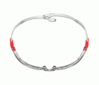 3M™ SecureFit™ 500 Gafas de seguridad, montura incolora y roja, recubrimiento antiempañante/antirrayaduras Scotchgard™ (K y N), lente incolora, SF501SGAF-RED-EU, 20/caja
