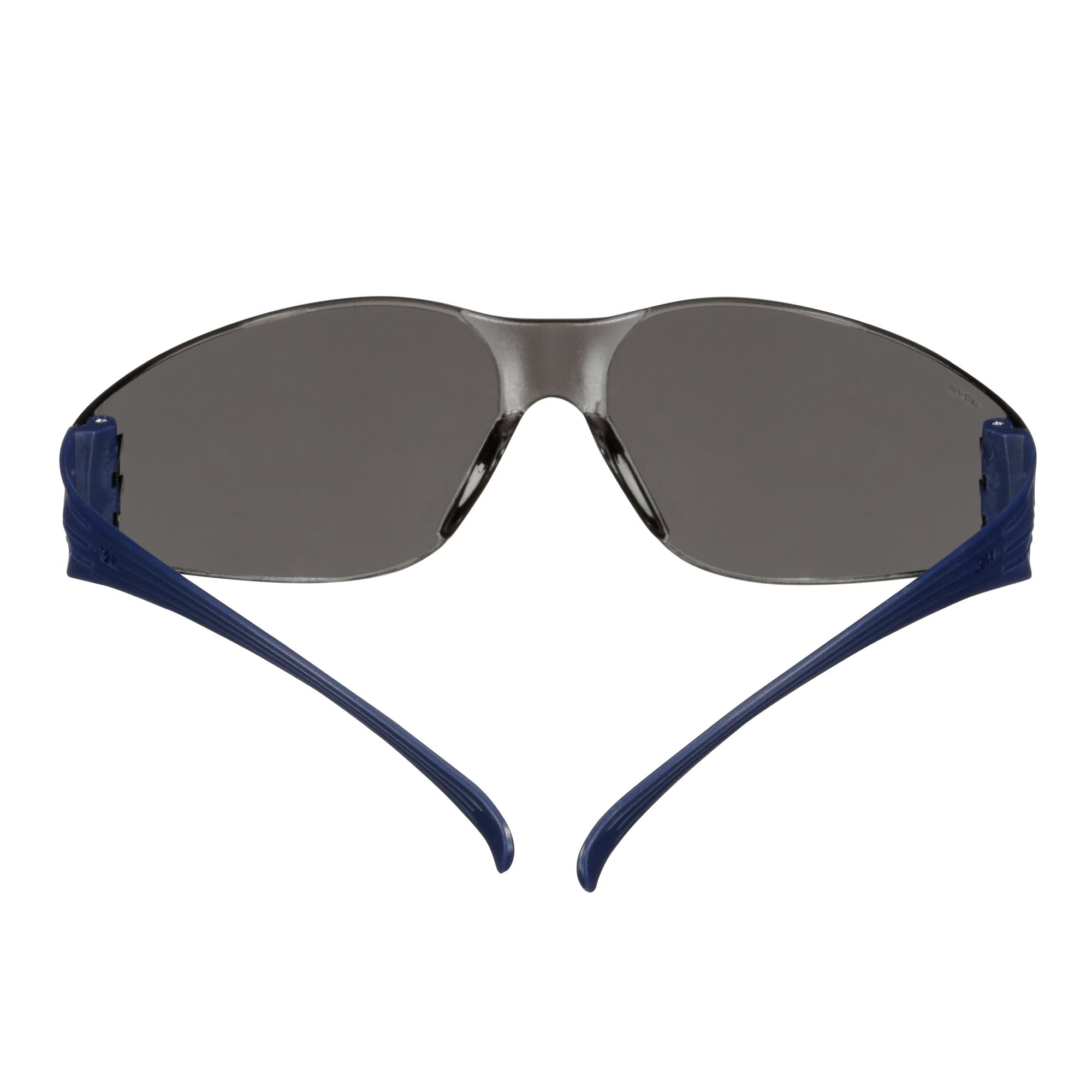 3M™ SecureFit™ 100 Gafas de seguridad, montura azul, recubrimiento antirrayaduras/antiempañante, lente gris, SF102AF-BLU-EU, 20/caja