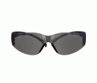 3M™ SecureFit™ 100 Gafas de seguridad, montura azul, recubrimiento antirrayaduras/antiempañante, lente gris, SF102AF-BLU-EU, 20/caja