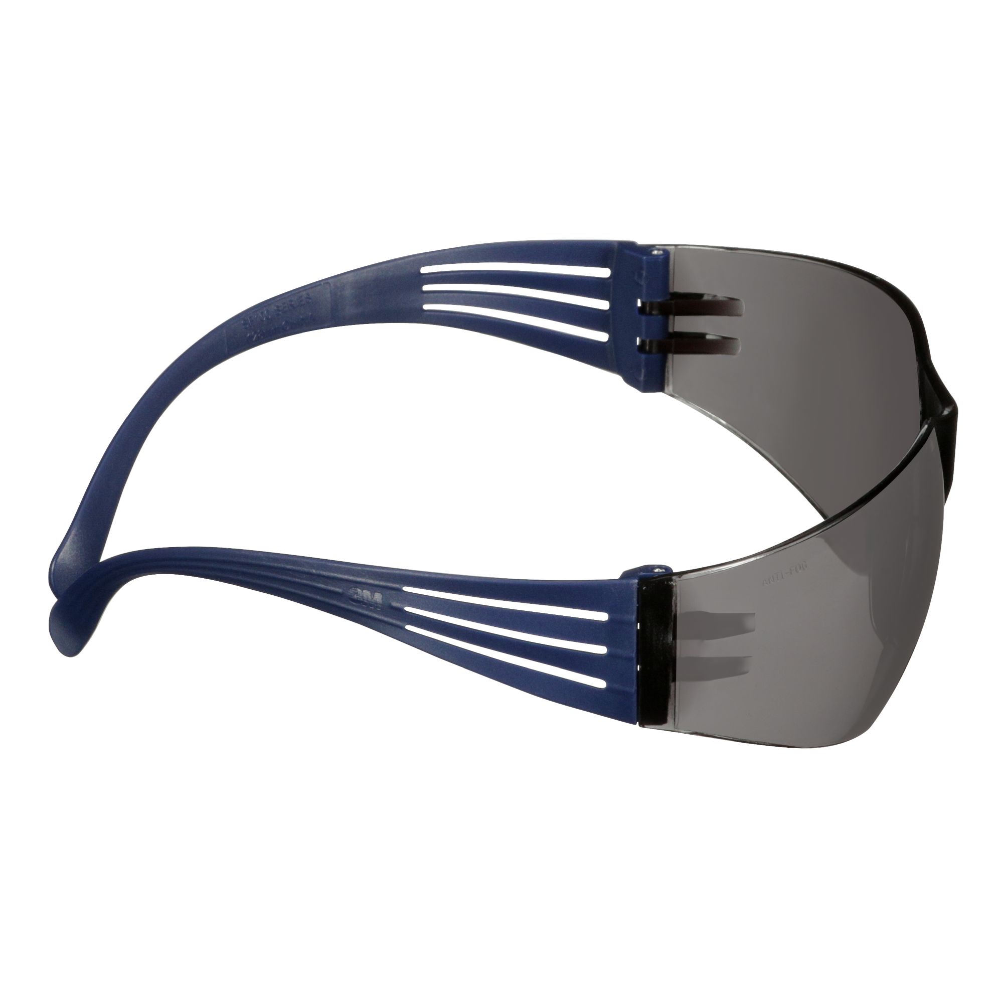 3M™ SecureFit™ 100 Gafas de seguridad, montura azul, recubrimiento antirrayaduras/antiempañante, lente gris, SF102AF-BLU-EU, 20/caja