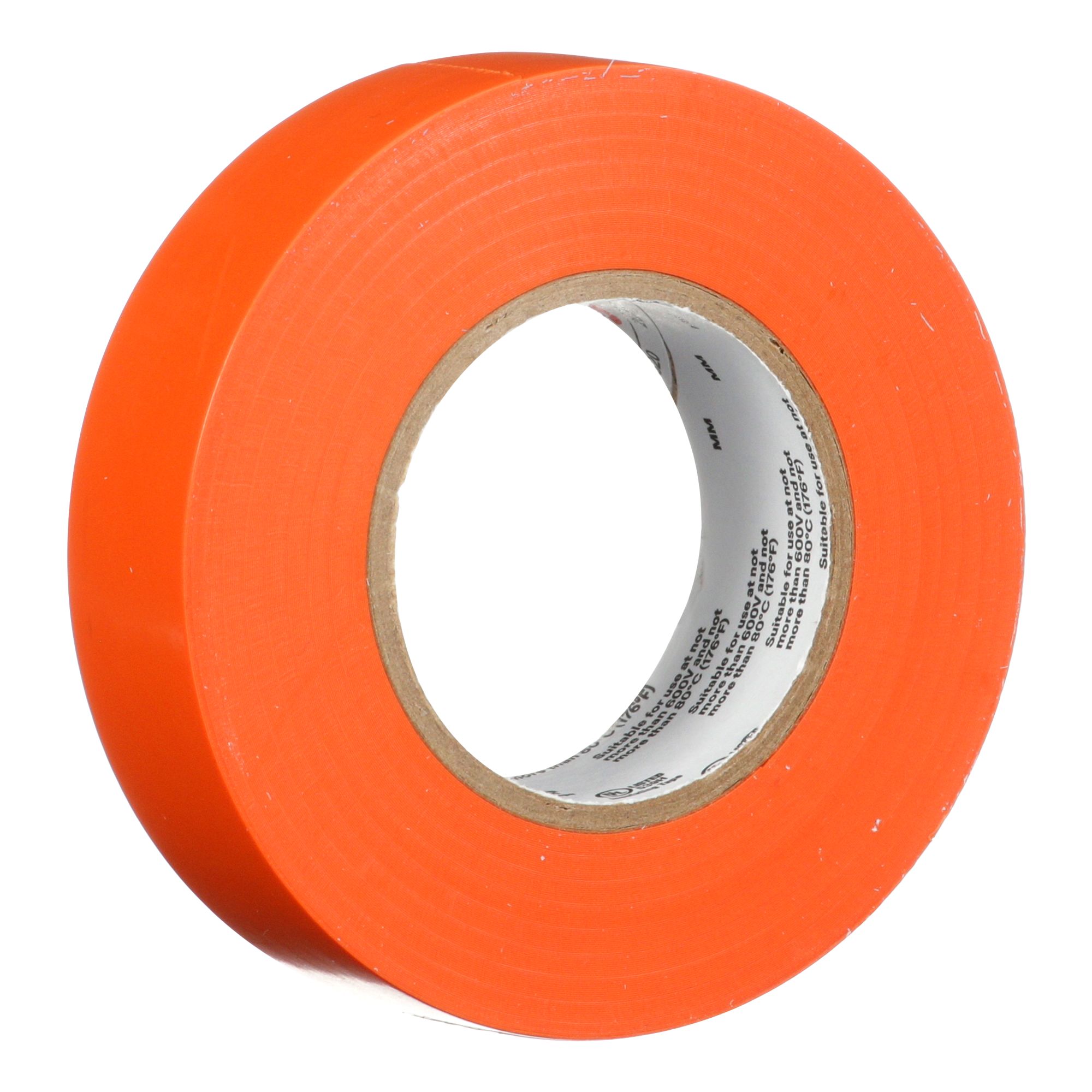 3M™ Temflex™ 165 Cinta PVC, Naranja, 19 mm x 20 m