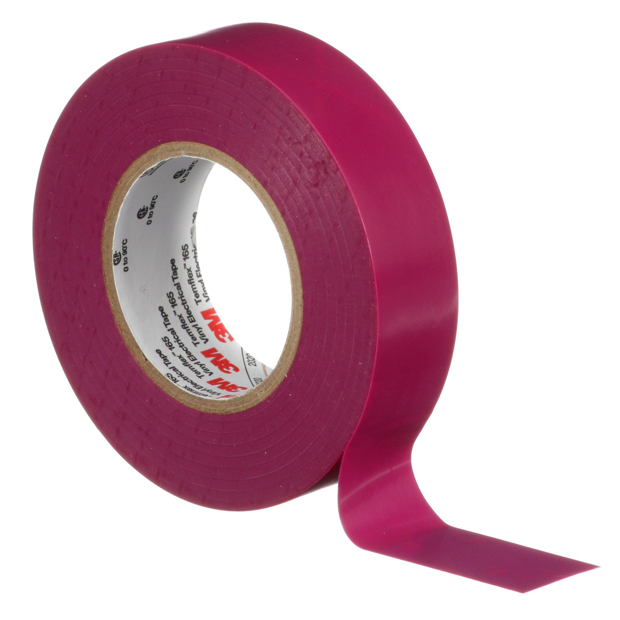 3M™ Temflex™ 165 Cinta PVC, Violeta, 15 mm x 10 m