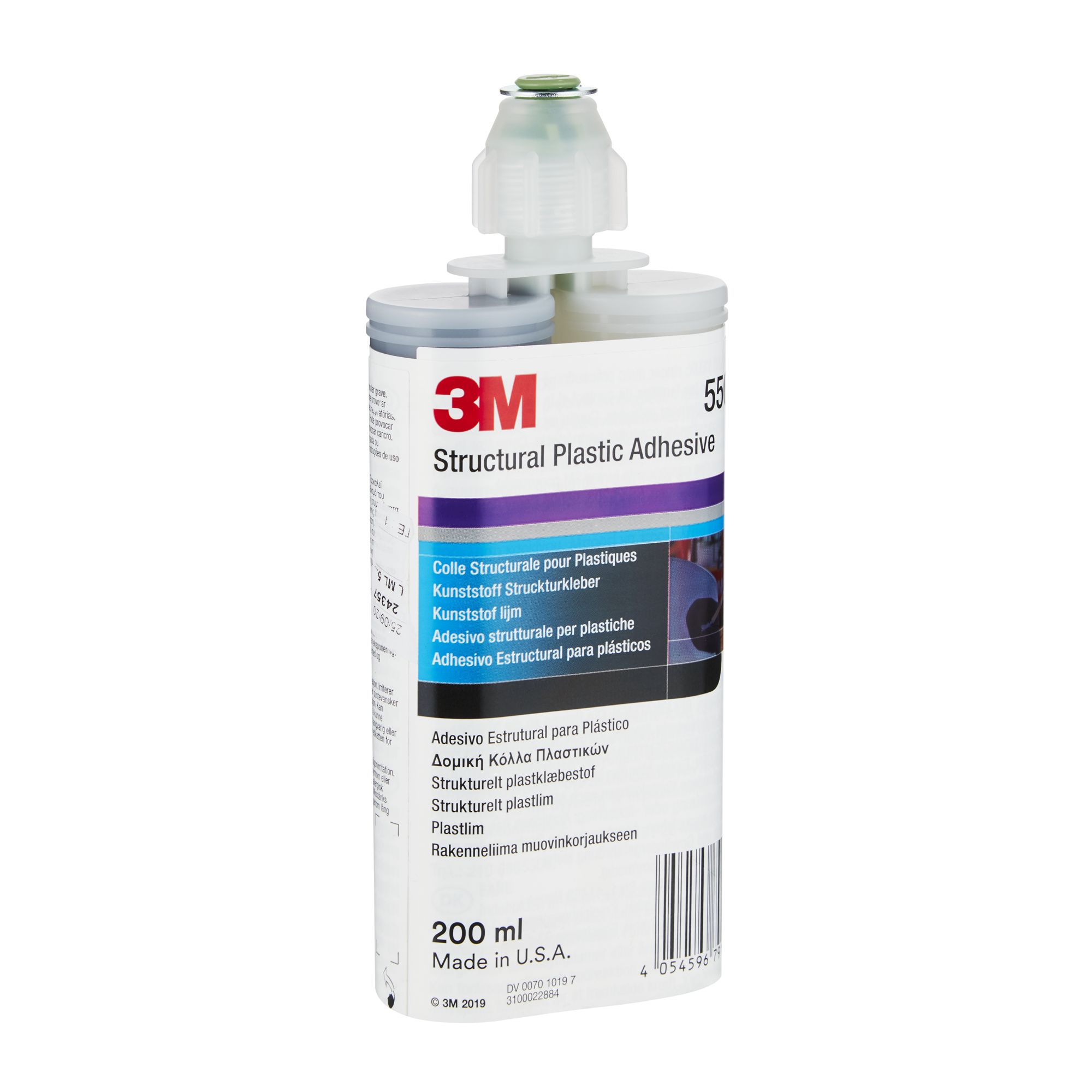 3M™ Adhesivo estructural para plásticos, 200 ml, 55047