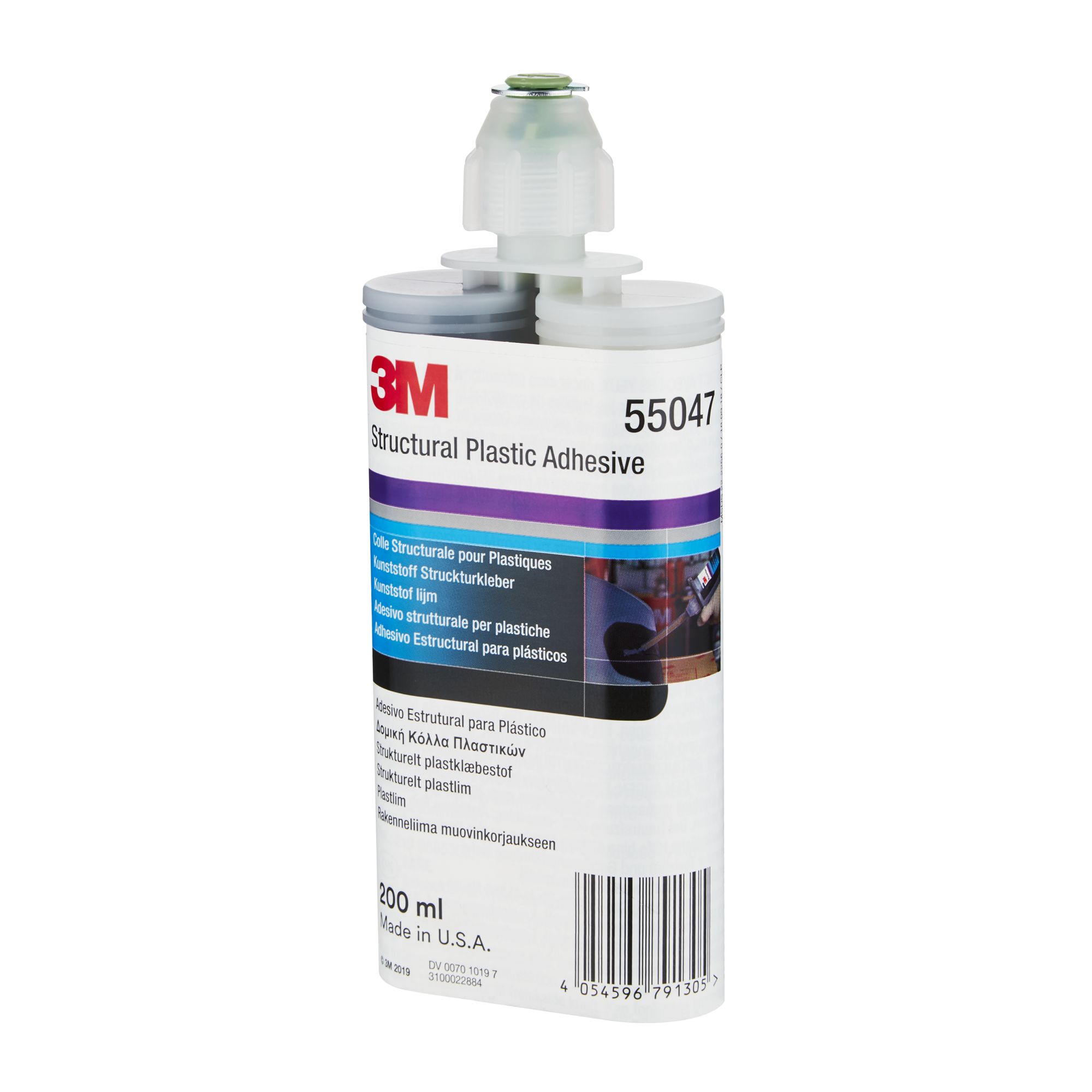 3M™ Adhesivo estructural para plásticos, 200 ml, 55047