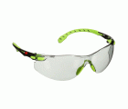 3M™ Solus™ 1000 Gafas de seguridad, montura verde/negro, recubrimiento antiempañante/antirrayaduras Scotchgard™ (K y N), lente gris claro para interior/exterior, S1207SGAF-EU, 20/caja
