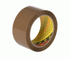 Scotch® Cinta de embalaje 371, PP, Marrón, 50 mm x 66 m, Código de Barras
