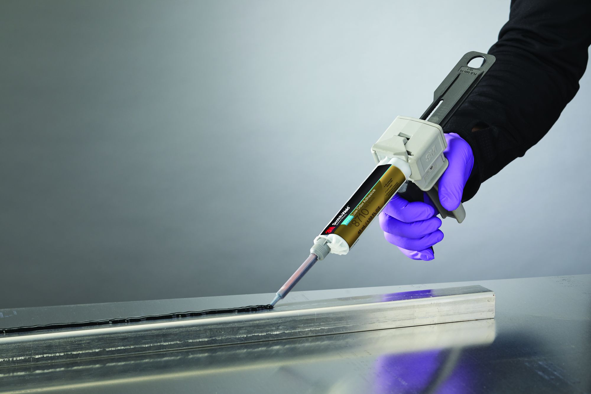 3M™ Scotch-Weld™ Adhesivo Acrílico Bajo olor DP8705NS, Negro, 45 ml