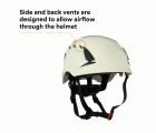 3M™ SecureFit™ X5000 casco de protección, con ventilación, 1000 V, CE, blanco, X5001VE-CE