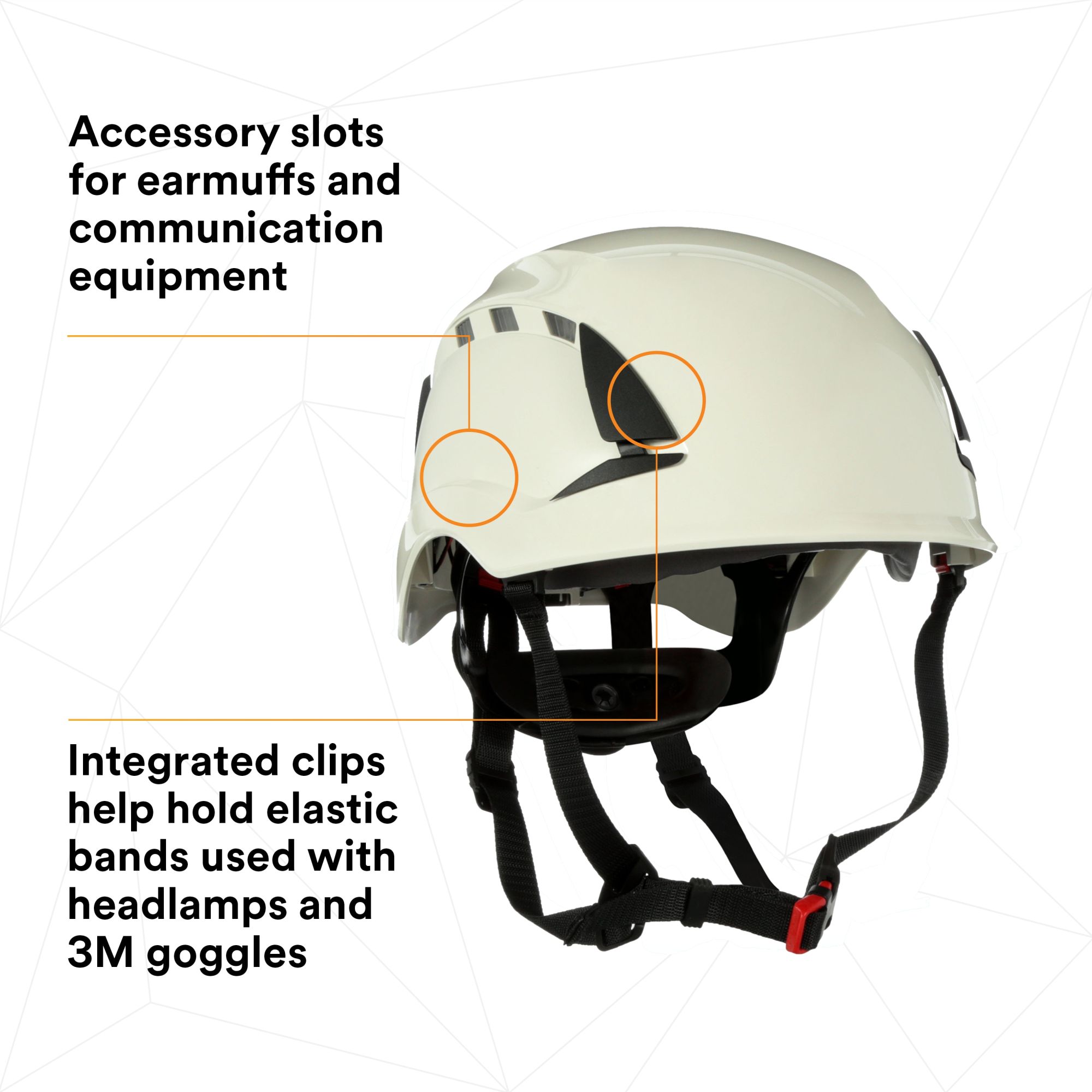 3M™ SecureFit™ X5000 casco de protección, con ventilación, 1000 V, CE, blanco, X5001VE-CE