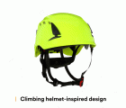 3M™ SecureFit™ X5000 casco de protección, con ventilación, 1000 V, CE, verde de alta visibilidad, X5014VE-CE