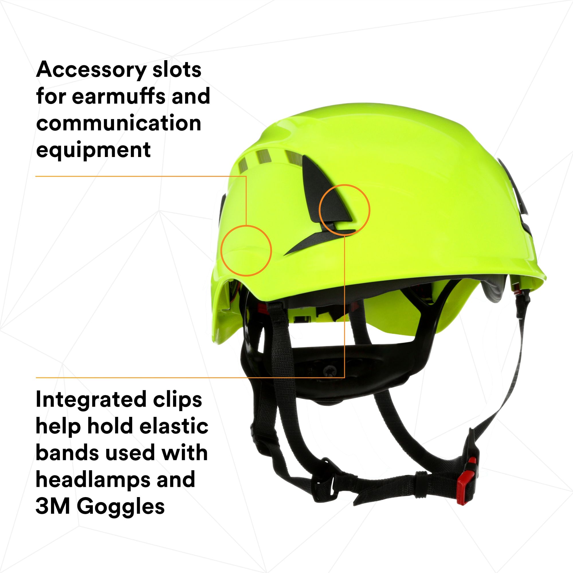 3M™ SecureFit™ X5000 casco de protección, con ventilación, 1000 V, CE, verde de alta visibilidad, X5014VE-CE