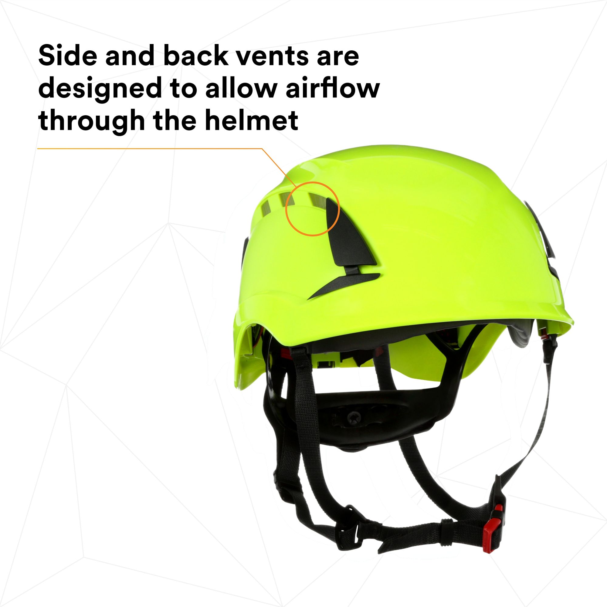 3M™ SecureFit™ X5000 casco de protección, con ventilación, 1000 V, CE, verde de alta visibilidad, X5014VE-CE