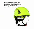 3M™ SecureFit™ X5000 casco de protección, con ventilación, 1000 V, CE, verde de alta visibilidad, X5014VE-CE